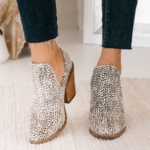 Change It Up Faux Fur Spotted Booties